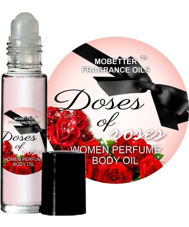 MOBETTER FRAGRANCE OILS Doses of Roses Women Perfume Body Oil
