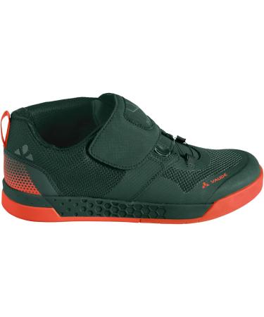 VAUDE AM Moab Tech - Lightweight Flat Pedal Bike Shoe for Men & Women Boa Closure Size 47 EU - Dark Forest/Glowing Red | Free International Shipping - Buy Online on GoSupps.com