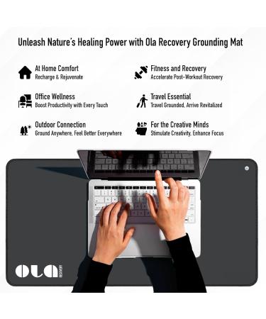 Ola Recovery Grounding Mat - Sleep Better Reduce Inflammation & Pain Relief - Ideal for Indoor Use International Shipping Available - Buy Online on GoSupps.com