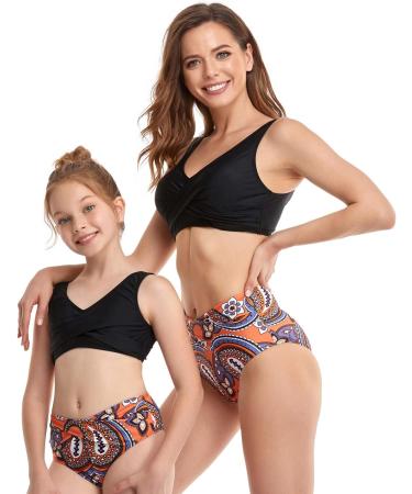 Watch Cheap Men's Family Pieces Two and Swimwear Bikini Mother Matching Swimsuit Girls Daughter Swimwear Set Hamburg T-Shirt S Black - Buy Online on GoSupps.com