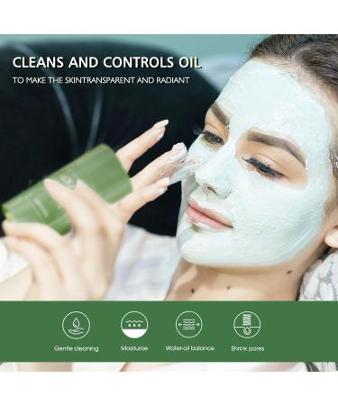 ChaneeHann 2 pieces green tea facial mask deep cleansing and pore refinement moisturizing removes blackheads for all skin types - Buy Online on GoSupps.com