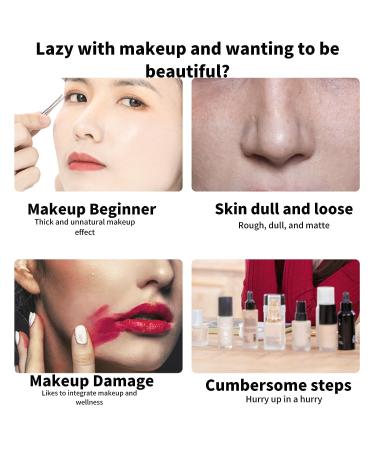 V7 Natural Cream for All Skin Types - 2PCS Face Moisturizer for Young Skin | Water Light Formula for Women - Buy Online on GoSupps.com