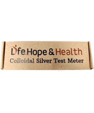 Colloidal Silver Test Meter for Colloidal Silver Generator PPM Testing - Buy Online on GoSupps.com