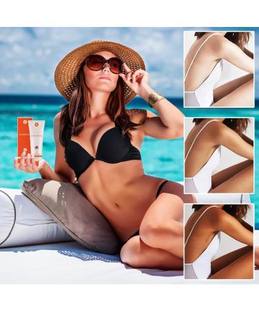  Duqulle Self Tanning Gel SPF 30 Self Tanning Gel 3.1 Oz Body Lotion for Face and Body Moisturizing Skin Care Sun Exposure - Buy Online on GoSupps.com