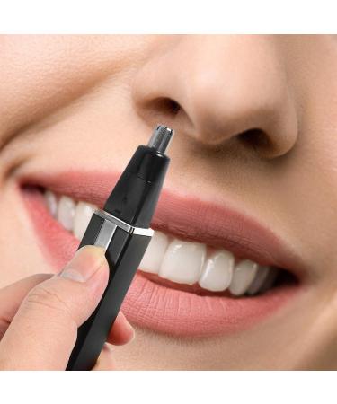 Nose Hair Trimmer & Portable Spray Bottle Keychain - Dual Blade Waterproof Hair Clipper for Men | Hair Removal & Grooming Essentials - Buy Online on GoSupps.com