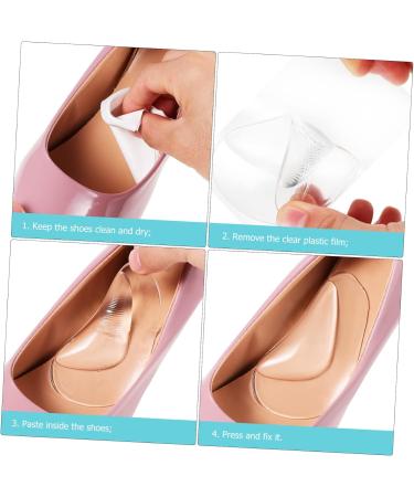 6 Pairs Silicone Arch Support Insoles & Forefoot Cushions - Gel Shoe Inserts & Metatarsal Pads for Ultimate Comfort - Buy Online on GoSupps.com