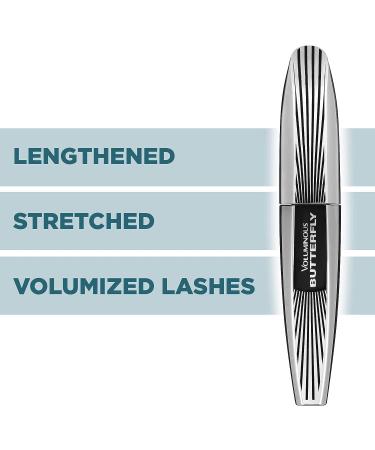 L'Or al Paris Voluminous Butterfly Waterproof Mascara Blackest Black 0.21 fl. oz - Buy Online on GoSupps.com