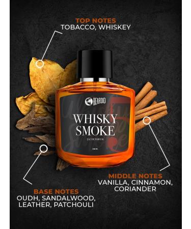 Bear'do Whisky Smoke Perfume for Men 100ml | Spicy Woody - Oudh Scent Eau De Parfum | Long Lasting Mens Perfume | Best Date Night Fragrance Body Spray for Men - Buy Online on GoSupps.com