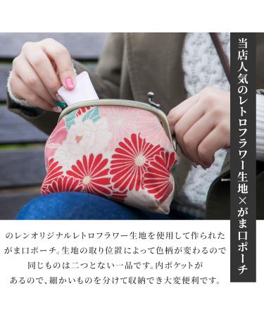Retro Blue Flower Japanese Women's Wallet - Snap Closure Clipb rse for Stylish Convenience - Buy Online on GoSupps.com