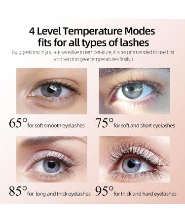Heated Eyelash Curlers Portable Heated Lash Curler Heated Eyelash Curler Intelligent Power 0ff Makeup Electric Eyelash Curler with Eyelash Comb 24 Hours Long Lasting - White/831 (Color : White Si X8132MM White - Buy Online on GoSupps.com