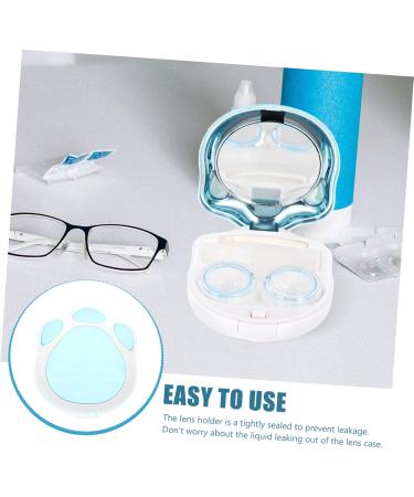 Buy Healvian Cat Claw Colored Contact Lenses & Tool Case | Durable Lens Container for Outdoor Use | Contact Lens Organizer & Holder in ABS - Buy Online on GoSupps.com