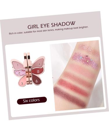 Mipcase 2 Pcs Eyeshadow Palette Makeup Eyeshadow Girl Eye Shadow Multi-functional Girl Cosmetics Woman Tray 1 count (Pack of 1) As Shown 4x2pcs - Buy Online on GoSupps.com