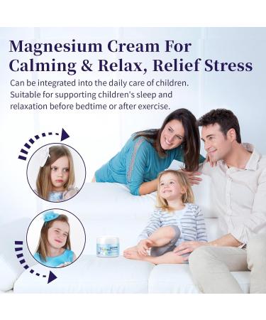 Magnesium Lotion For Kids & Babies Bedtime Magnesium Cream For Sleep Leg Cramps Lavender Calming Magnesium Oil Lotion For Bone & Muscle Relaxation Apply to Feet 4 OZ. Lavender - 4OZ 4 Ounce (Pack of 1) - Buy Online on GoSupps.com