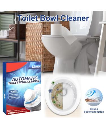 wimony Toilet Bowl Cleaner 12PCS Toilet Cleaner Bowl Cleaning Active Cleaner Tablets Toilet Limescale Remover Heavy Duty Toilet Cleaner and Descaler Bleach Cleaner Fizzy Foam Toilet Cleaner Deodoriser - Buy Online on GoSupps.com