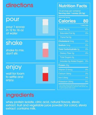 GRAMMS Clear Protein Powder Packets 20G Protein Sample Packets Variety Flavors for Women & Men | Lactose Free Grass-Fed Whey Isolate Gluten Free Zero Sugar Gut Friendly Non-Bloating(9 Pack) - Buy Online on GoSupps.com