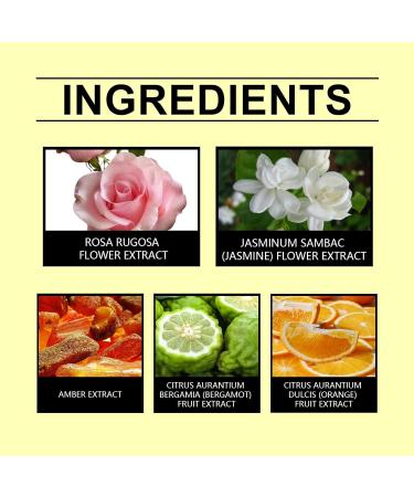 VEFSU Charm Flower Perfume Mist Lasting Fragrance Fresh Scent Exudes Charming Charm Amber Light Elegant Portable Fragrance Mist 10ml (Yellow One Size) 1 Fl Oz (Pack of 1) Yellow - Buy Online on GoSupps.com