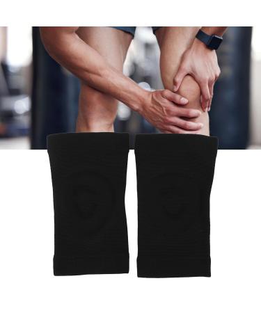 YUYTE Moisturising Compression Knee Sleeve Breathable Black Knee Brace for Meniscus Tear & Arthritis (M) | International Shipping Available - Buy Online on GoSupps.com
