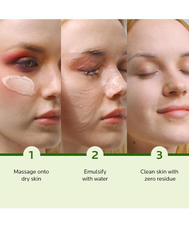 ZealSea Makeup Remover Cleansing Balm - Deep Cleaning Natural Facial Cleanser | Gentle Melting Balm for Eye Lip & Face - 3.5 Oz - Buy Online on GoSupps.com