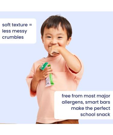 Cerebelly Organic Carrot Date Smart Bar Toddler Snack Bars 30-Pack Carton | 16 Nutrients Non-GMO No Added Sugar Clean Label Project | Barres sens es carotte et datte emballage de 30 - Buy Online on GoSupps.com
