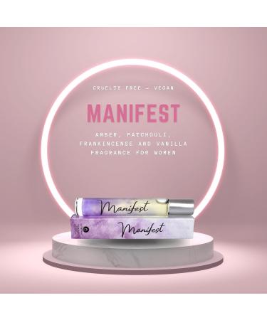 A Girl's Gotta Spa! Manifest Perfume for Women - Amber Patchouli Vanilla Roll On Perfume Oil - 10ml Vegan and Leaping Bunny Certified - Buy Online on GoSupps.com