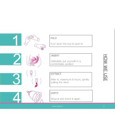 Buy MamiCup Kit Menstrual Cup M+L (Pink) Soft & Flexible Reusable Medical Silicone for Ultimate Comfort & Eco-Friendly Periods - Buy Online on GoSupps.com