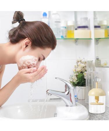  Foam Maker Plast c Bubble Maker Foamer Portable Shower Bath Shampoo Face Cleanser Bubble Foamer Device Facial Cleansing Tool Skin Care (White) Beige - Buy Online on GoSupps.com