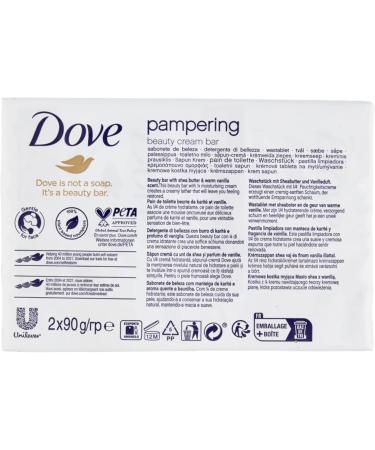  FEI FAN SAVONNETTE PAMPERING: Beauty Cleanser with Shea Butter and Vanilla Scent (Pack of 2 Soap x 90g) (2 Packs) - Buy Online on GoSupps.com