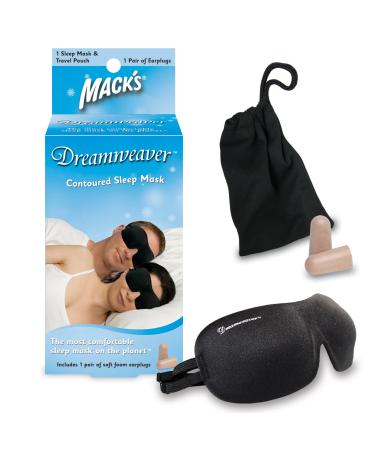 Mack’s Dreamweaver Contoured Sleep Mask - 2 Pack - Buy Online on GoSupps.com