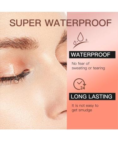 Waterproof Mascara For Lengthening Volumizing Moisturizing Mascara Makeup Long-Lasting Softer Fuller Lashes Amplify Smudge-Proof Eyelash Mascara 0.35Oz (Mascara cream*1) - Buy Online on GoSupps.com