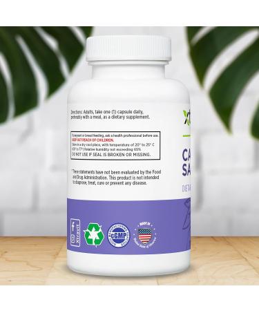 Xtravit Cascara Sagrada Supplement Fast Acting Natural Herbal Laxative Supplements for Men & Women - Ease Constipation & Promote Regularity - Gentle Vegan Non-GMO Gluten-Free 450mg 60 Capsules - Buy Online on GoSupps.com