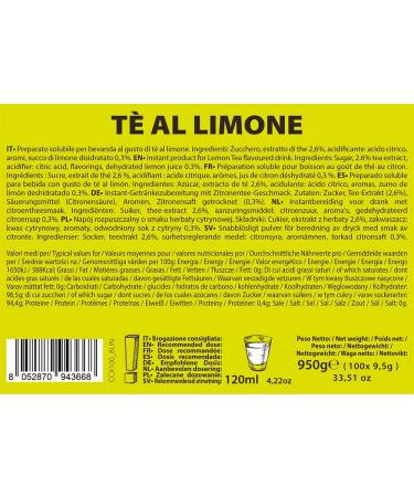 Espresso Note - Lemon Tea - Pods Compatible with CAFFITALY* Machines - 100 caps - Buy Online on GoSupps.com