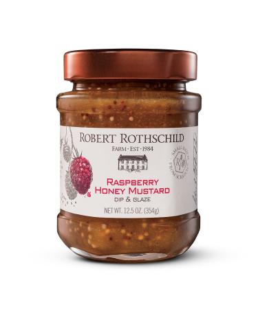 Robert Rothschild Farm Raspberry Honey Mustard Dip and Glaze  Sweet and Tangy Dipping Sauce, Glaze or Spread  12.5 Oz