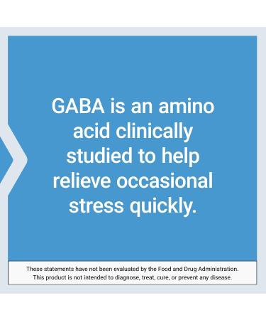 Life Extension GABA Stress Support GABA Supplement Mood Support Sleep Relaxation Gluten-Free Non-GMO Vegetarian 60 Capsules - Buy Online on GoSupps.com