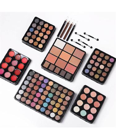 132 Color All In One Professional Makeup Kit for Teen Girls - Multicolor Eyeshadow Palette in Makeup Case (006N1-Pink) - Buy Online on GoSupps.com