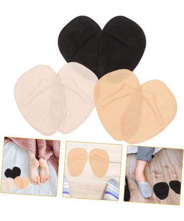 3 Pairs High Heels Forefoot Pads - Non-Slip Shoe Sole Protectors & Insoles for Women's Foot Comfort - Buy Online on GoSupps.com