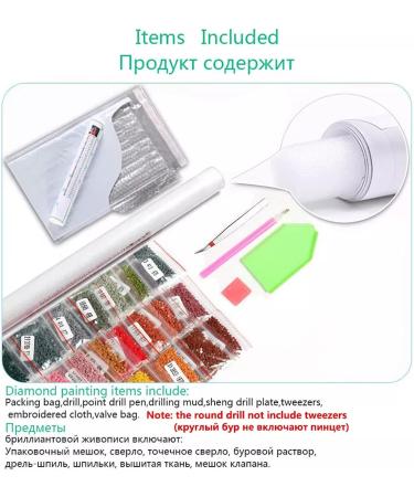 NuoNi Supernatural Classic TV Poster 5D DIY Diamond Painting Kit - 12x16inch - Home Decor Art - Buy Online on GoSupps.com