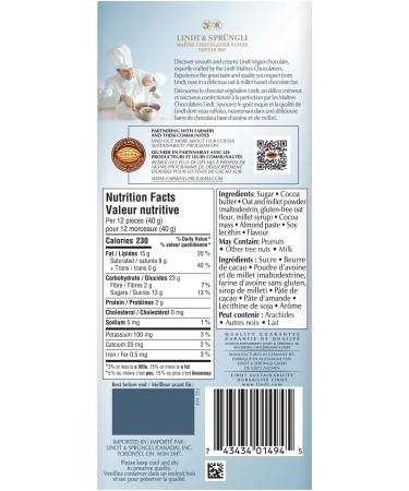 Lindt Vegan Original Chocolate Bar 100 Grams Chocolate Full Size - Buy Online on GoSupps.com