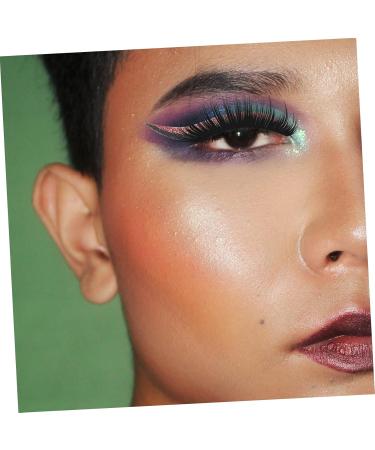  LALAFINA 4 Pairs of Long False Eyelash Eye Makeup Stickers Strip Eyelashes Eyeliner Strip Stickers Sticky Sticky Eyeliner for Men Plastic Lip Gloss Missing Undress - Buy Online on GoSupps.com