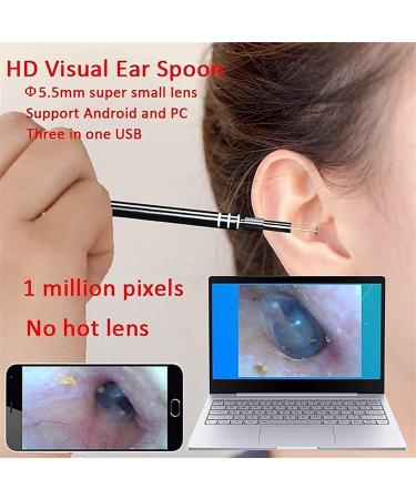 Jteremy 5.5mm HD Visual Ear Camera | 3-in-1 WiFi Ear Endoscope with 6 LED Light | Ear Wax Removal Tool - Buy Online on GoSupps.com