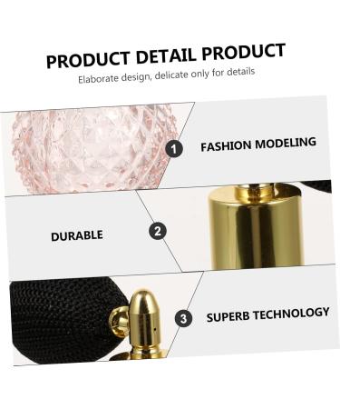 ABOOFAN 2 Sets Perfume Bottle Perfume Dispenser Bottle Empty Perfume Air Mister for Essential Short Spray Fine Mist Spray Bottle Perfume Vintage Crystal Bottle Glass Travel - Buy Online on GoSupps.com