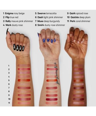 Milk Makeup Lip + Cheek Perk (Coral Shimmer) - 0.21 fl oz - Cream Blush & Lip Colour - Buildable & Blendable - 1 000+ Swipes Per Stick - Non-Comedogenic - Vegan Cruelty Free - Buy Online on GoSupps.com