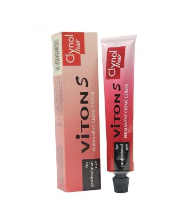 Clynol Viton S ICC Permanent Hair Color Coloration Cream 60ml - Various Shades - # ICC 76 Havana warm red Blonde