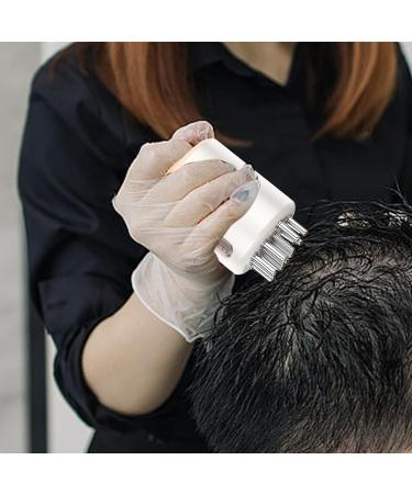 RissunkV Hair Oil Applicator with Red Light | Electric Scalp & Head Massage Device | Ultimate Hair Care Brush for Healthier Hair - Buy Online on GoSupps.com