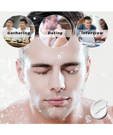 KLOUYHTY Men's Makeup Cream For Moisturizing & Spots Covering Crema De Maquillaje Para Hombres Para Iluminar Bare Face Cream For Men Men's Tone-Up Lazy Cream For All Skin Types (2PCS) - Buy Online on GoSupps.com