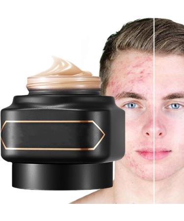  JPSDOWS Men's Makeup Cream Men's Concealer Cream 50g Long-Lasting Face Makeup | Long-lasting face cream concealer for lazy makeup gift for husband or - Buy Online on GoSupps.com