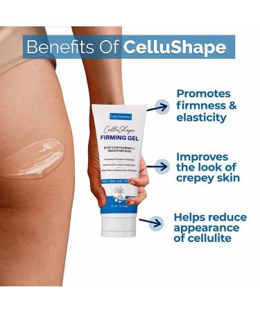 Lure Essentials CelluShape Firming Cream REFILL - Skin Tightening Cream & Cellulite Massager for Thighs and Butt - Buy Online on GoSupps.com
