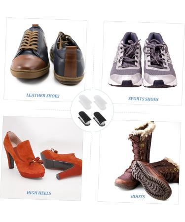 FRCOLOR Height Increasing Insoles - 2 Pairs for Women & Men | Heel Cups for Elevation & Comfort | Thermal Flannel Support Pads | 12x6cm - Buy Online on GoSupps.com