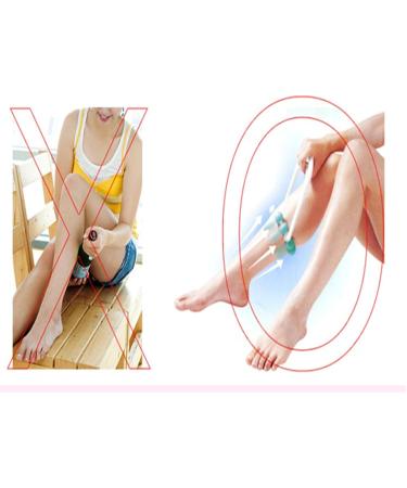 Magic Massage Foot Roller Reduce Fat Tighten Skin & Shape Body | Spa-Like Relaxation at Home - Buy Online on GoSupps.com