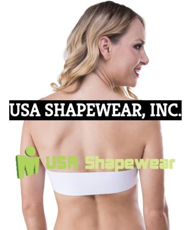 Medium Pink Post-Surgical Breast Implant Stabilizer | Adjustable Breast Support Band by USA Shapewear - Buy Online on GoSupps.com
