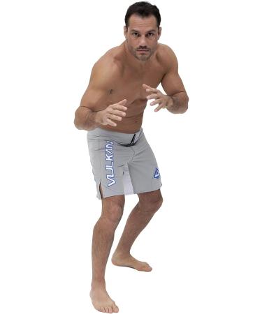 Vulkan Fight Company Men's BJJ Combat Fight Shorts - Gray, X-Small - Buy Online on GoSupps.com